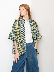 The Gita Short Sleeve Quilted Jacket