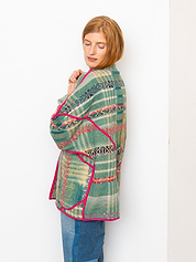 The Ladhiya Quilted Patchwork Kantha Jacket