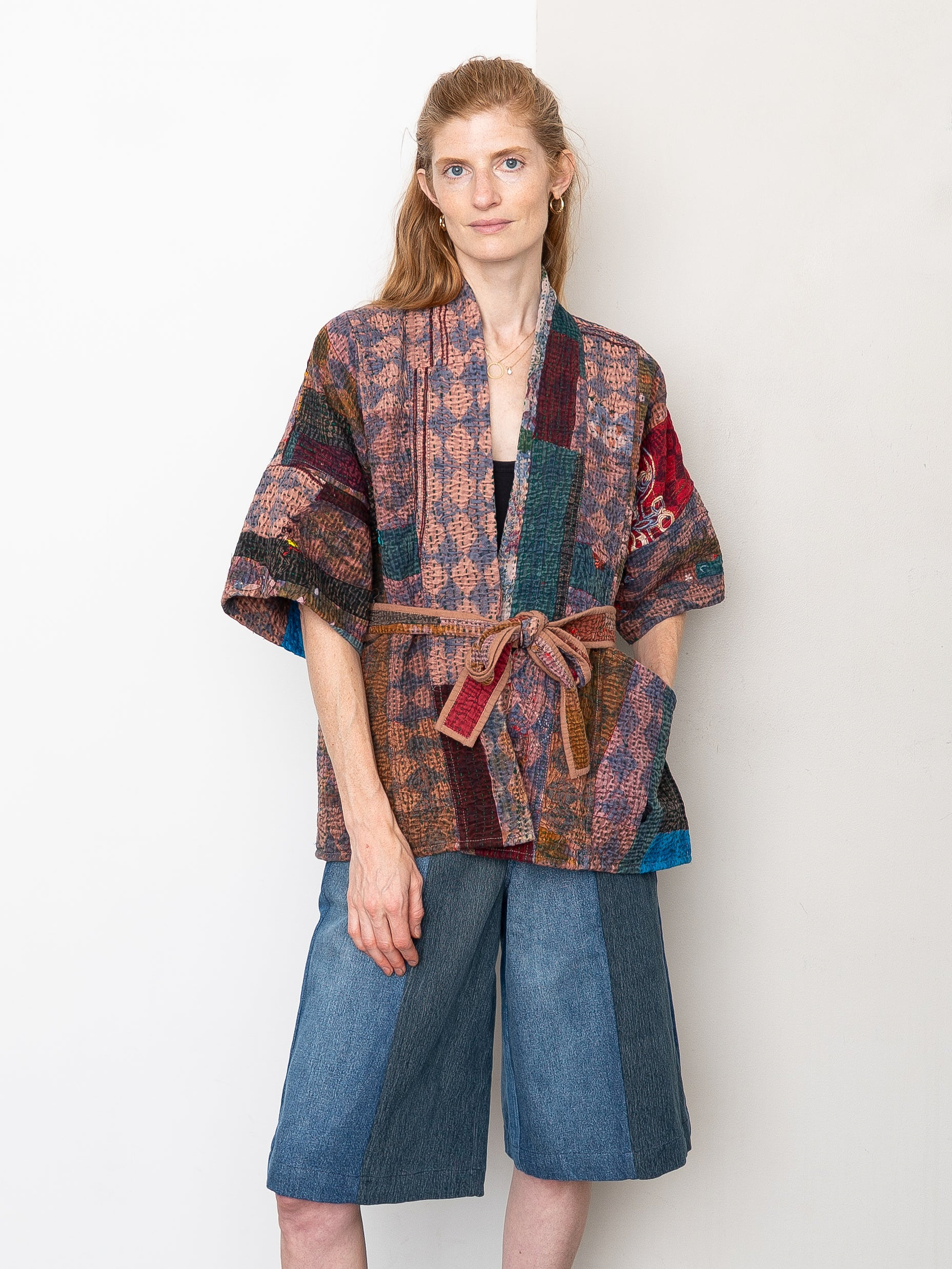 The Gita Short Sleeve Quilted Jacket