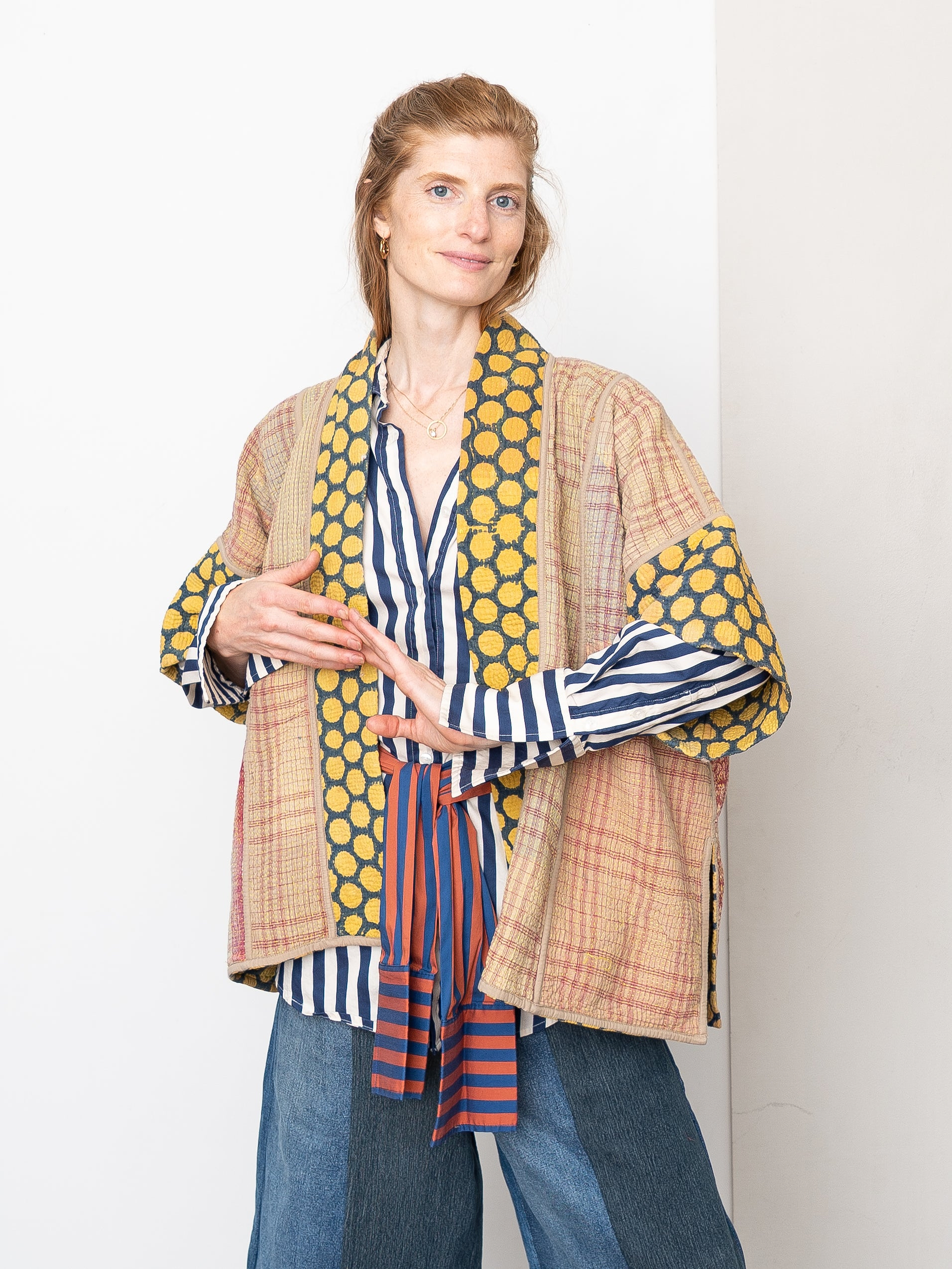 The Gita Short Sleeve Quilted Jacket