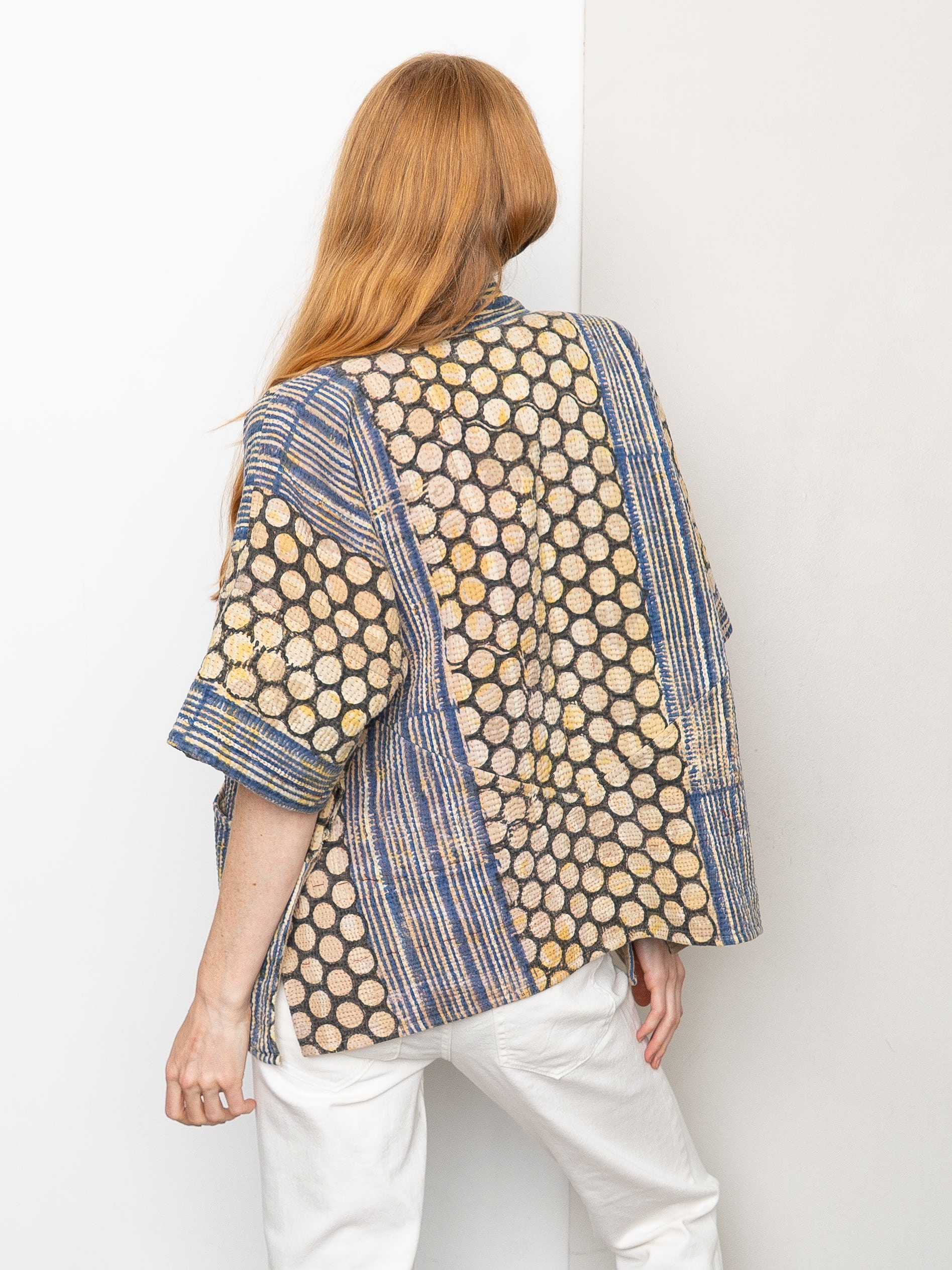 The Gita Short Sleeve Quilted Jacket
