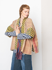 The Gita Short Sleeve Quilted Jacket