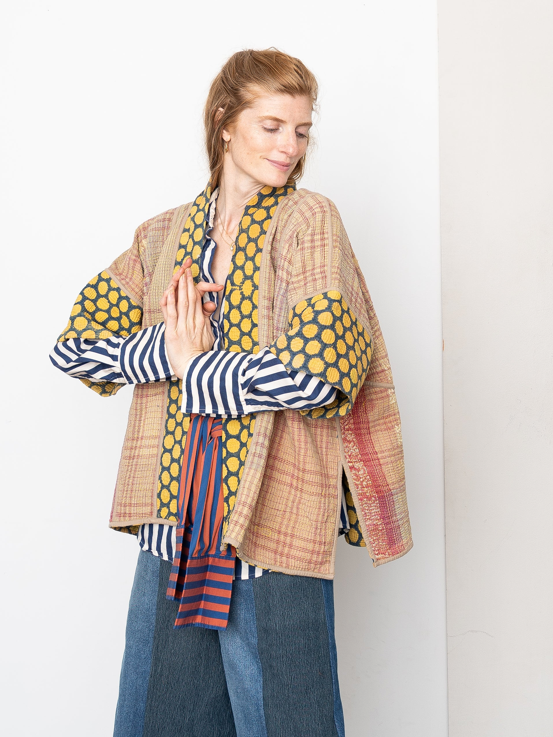 The Gita Short Sleeve Quilted Jacket