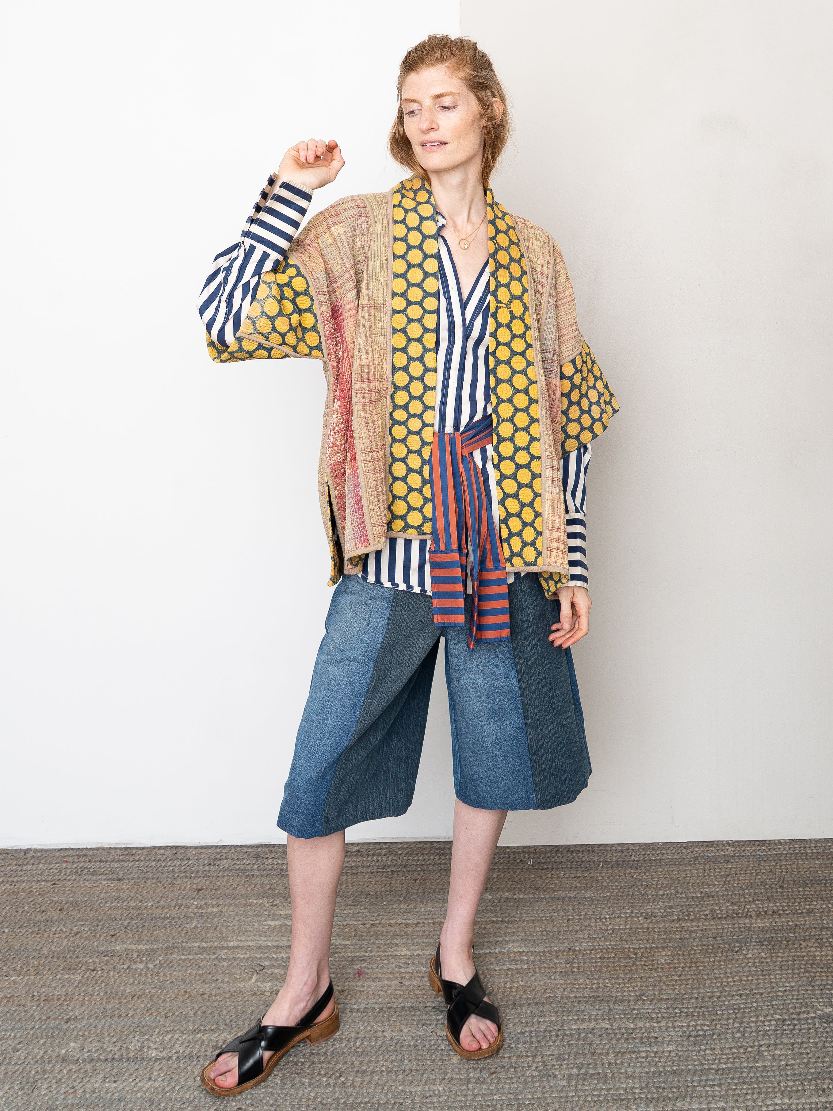 The Gita Short Sleeve Quilted Jacket