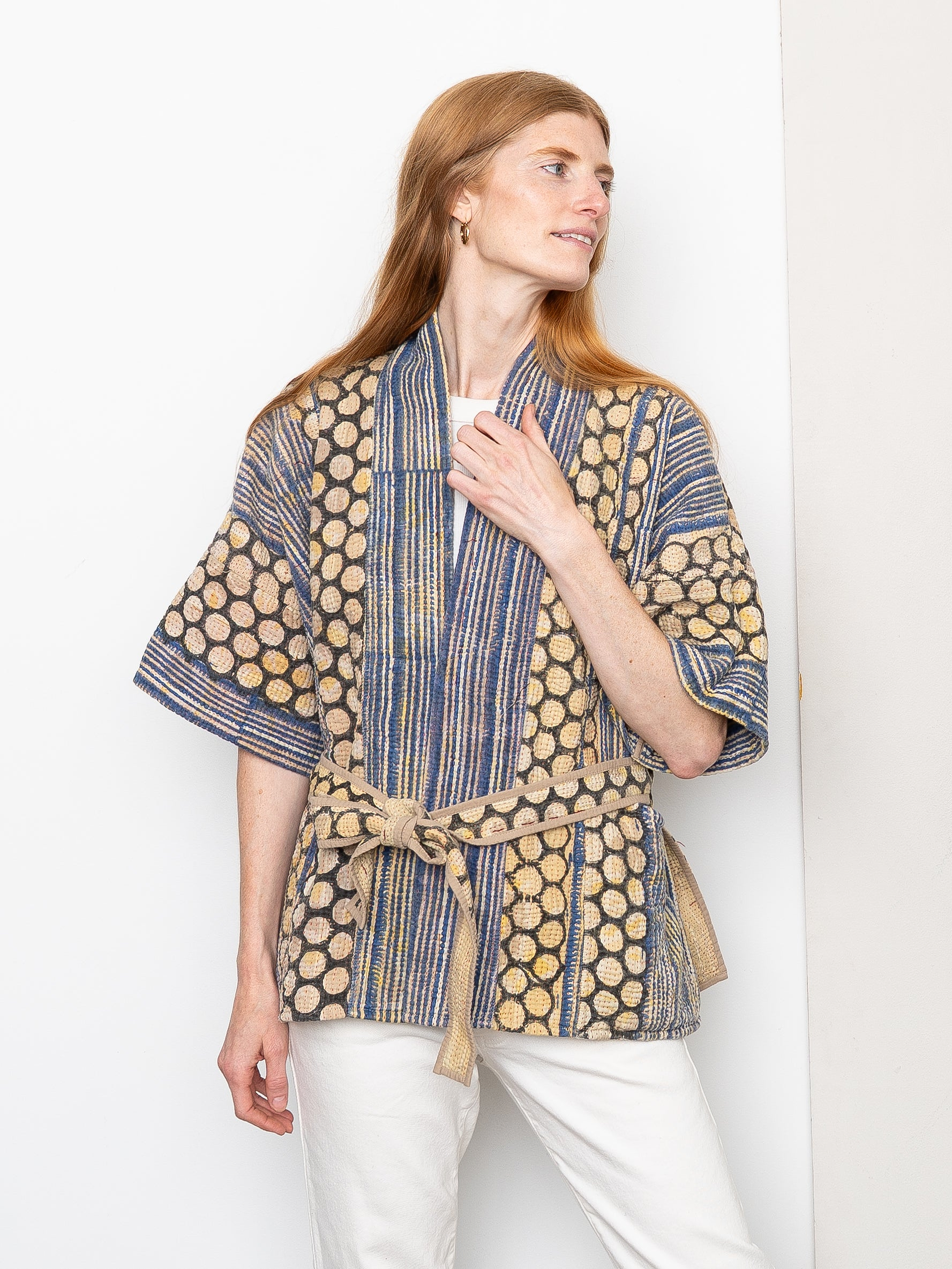 The Gita Short Sleeve Quilted Jacket