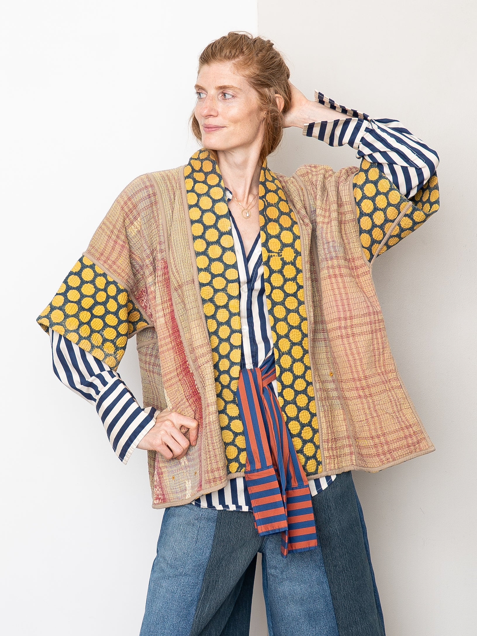 The Gita Short Sleeve Quilted Jacket