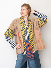 The Gita Short Sleeve Quilted Jacket