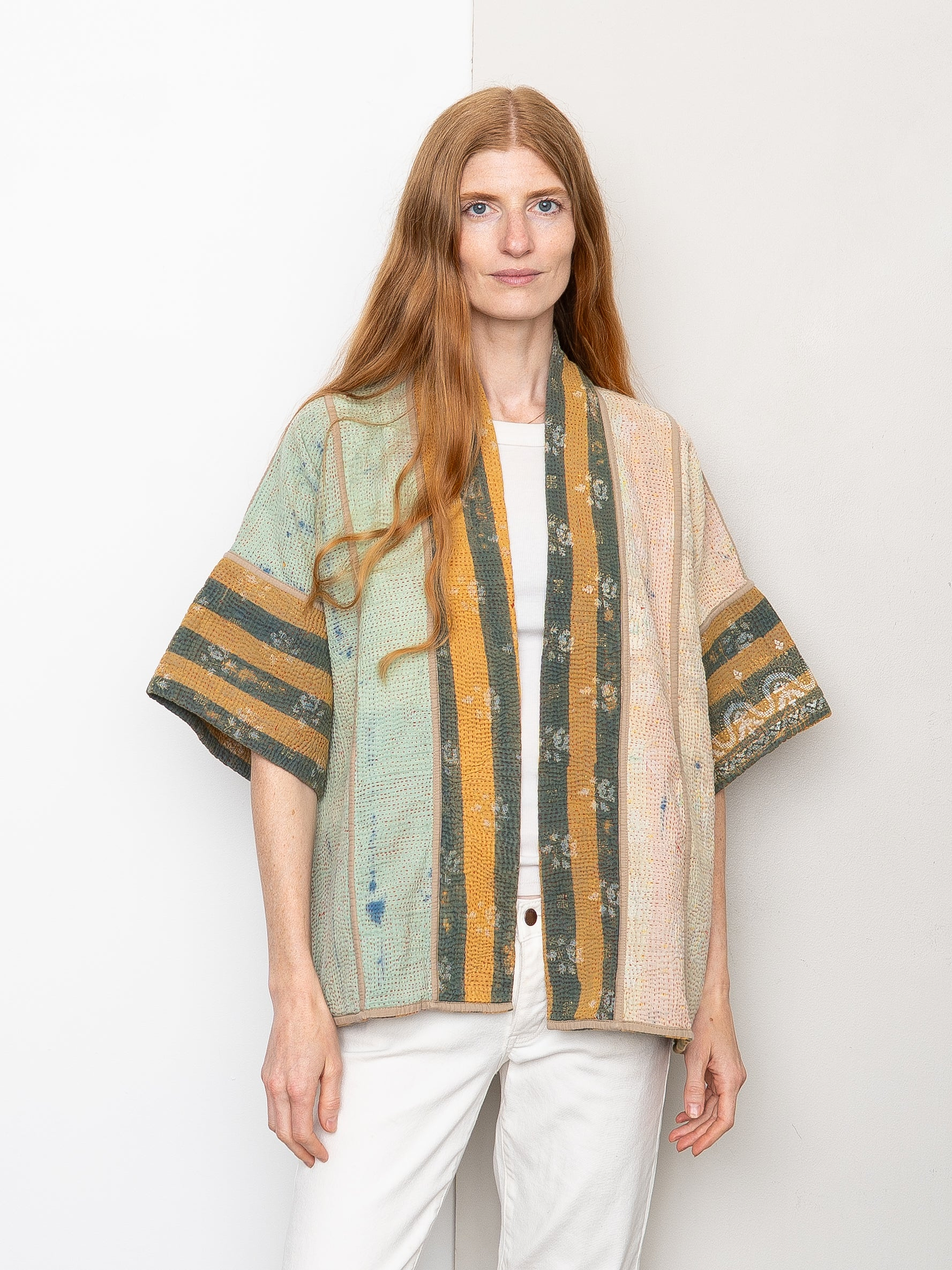 The Gita Short Sleeve Quilted Jacket