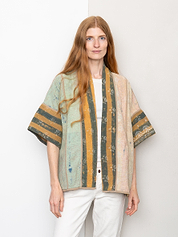 The Gita Short Sleeve Quilted Jacket