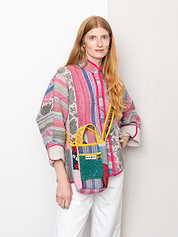The Xoti Mini Zero-Waste Quilted Kantha Bag