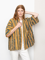 The Gita Short Sleeve Quilted Jacket