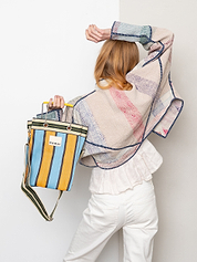 The Goa Mini Market Recycled Nylon Tote Bag - Tango Pop