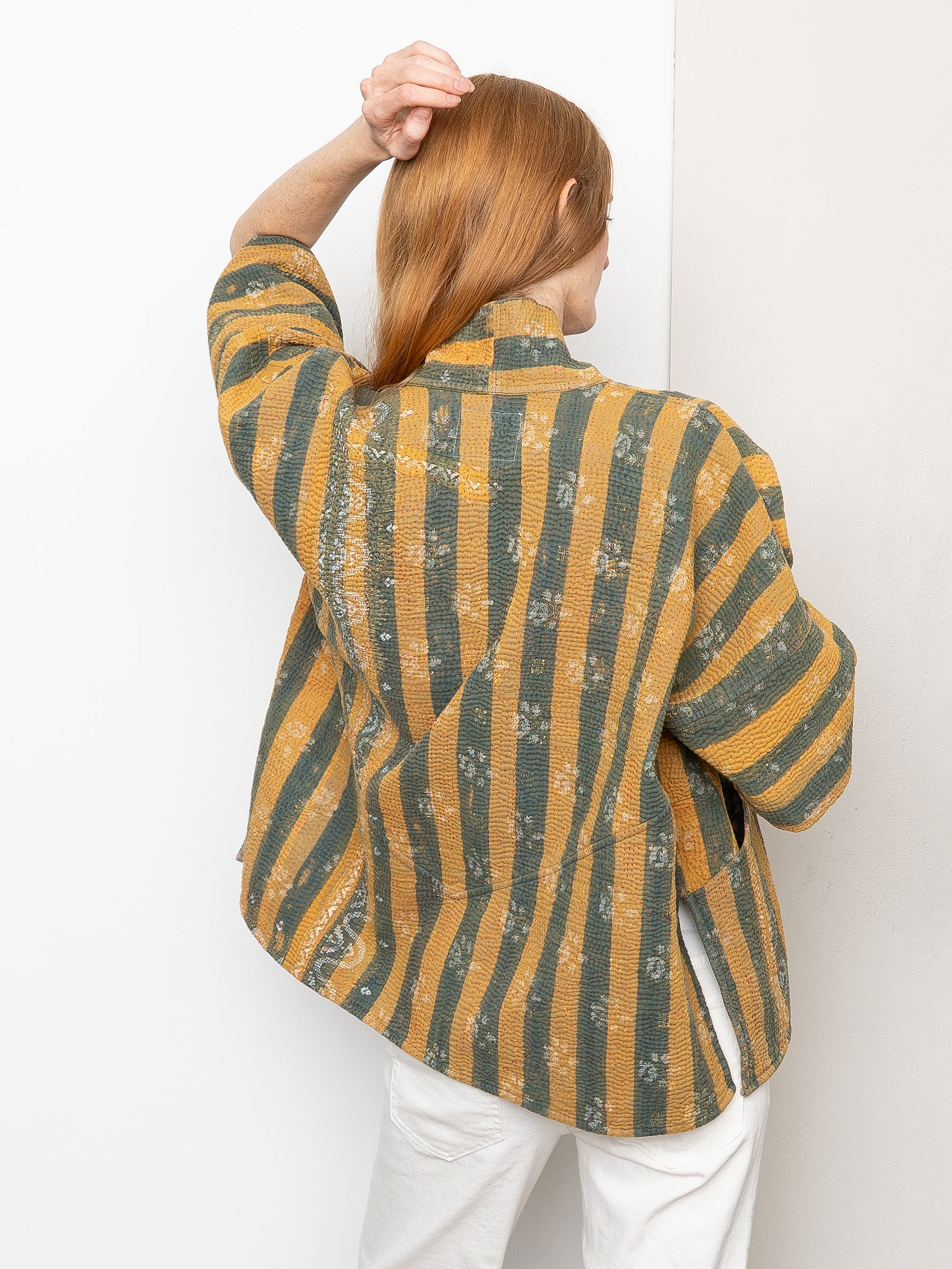 The Gita Short Sleeve Quilted Jacket