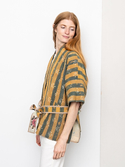 The Gita Short Sleeve Quilted Jacket