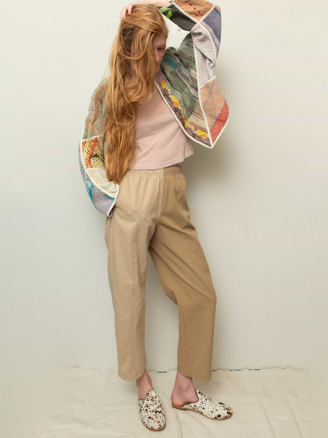 ★Deuxieme Classe gentleness Pants【美品】 Verity & Daughters Janus Pant II ~ Colorblock Khaki – NAMAI