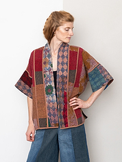 The Gita Short Sleeve Quilted Jacket
