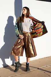 The Ladhiya Quilted Patchwork Kantha Jacket