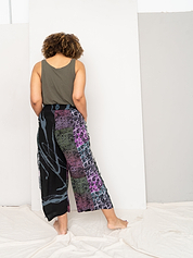 The Nayan Pant - Large - Upcycled Silk