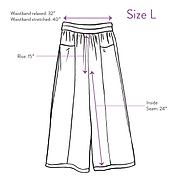 The Nayan Pant ~ Petunia Check