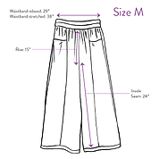 The Nayan Pant ~ Petunia Check