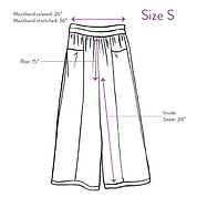 The Nayan Pant ~ Petunia Check