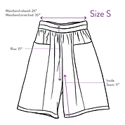 The Nayan Short ~ Petunia Check