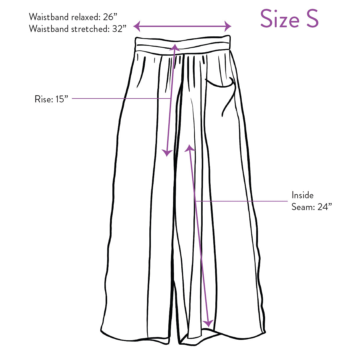 The Nayan Pant - Small - Upcycled Silk