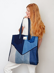 The Pasha Carryall Denim Tote Bag