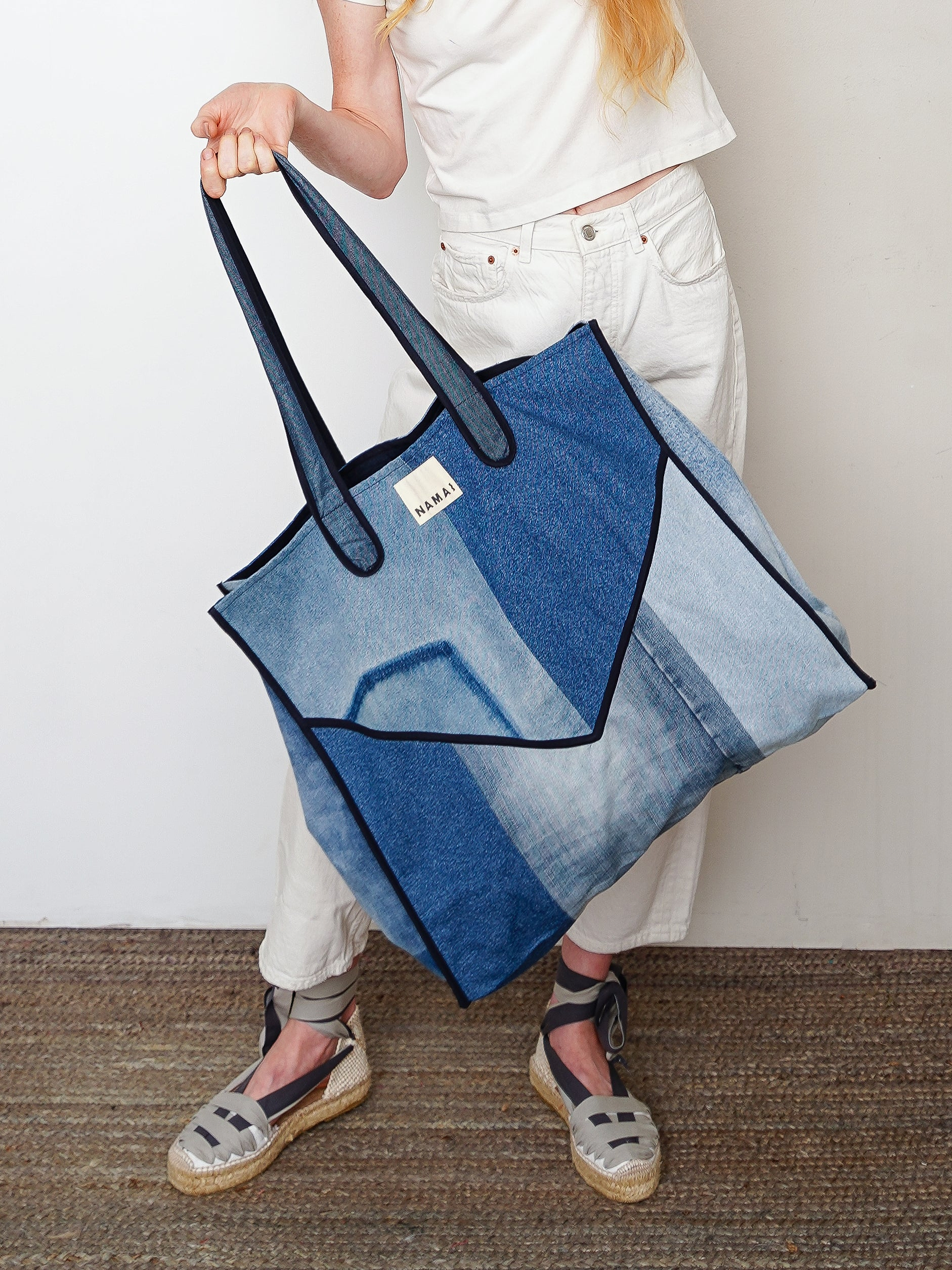The Pasha Carryall Denim Tote Bag