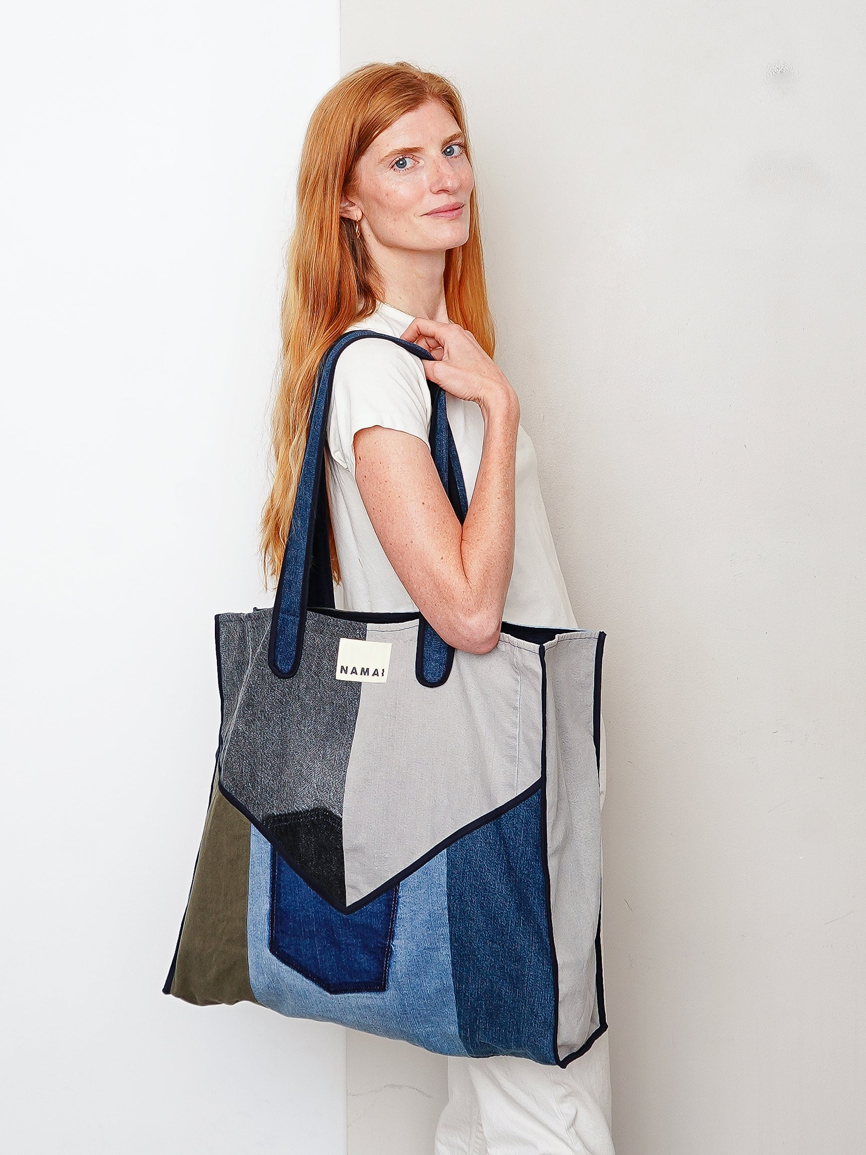 The Pasha Carryall Denim Tote Bag