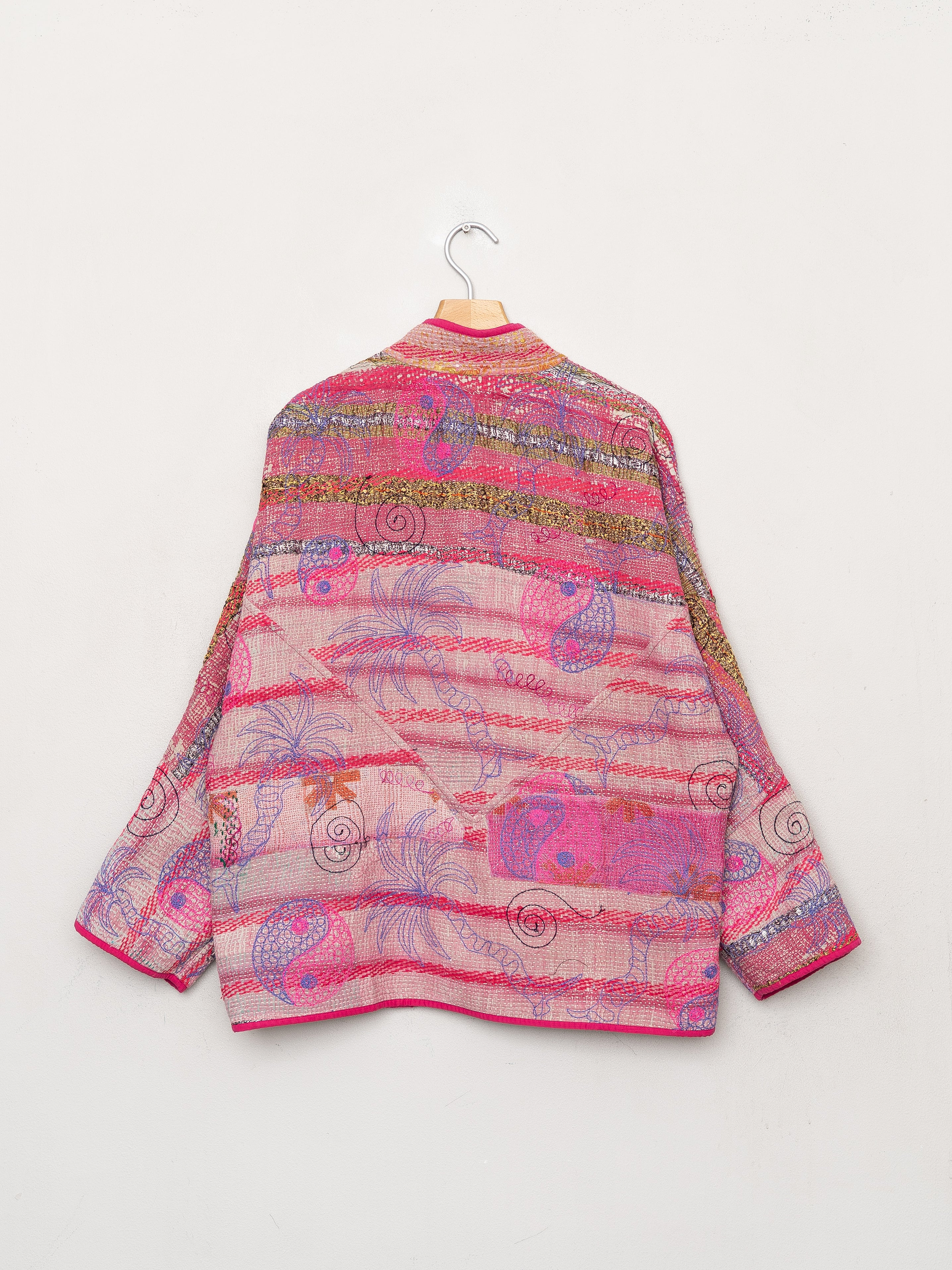 The Ladhiya Suzani Quilted Kantha Jacket