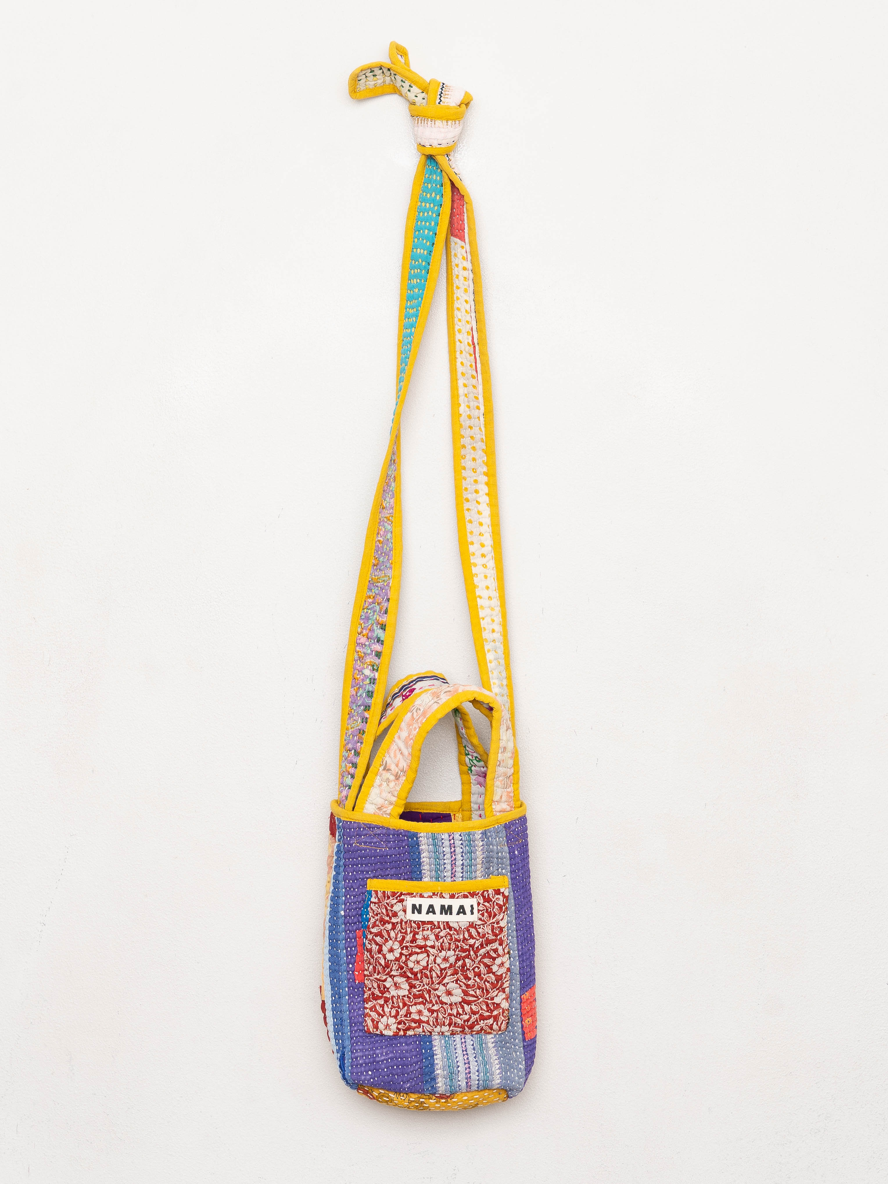 The Xoti Mini Zero-Waste Quilted Kantha Bag