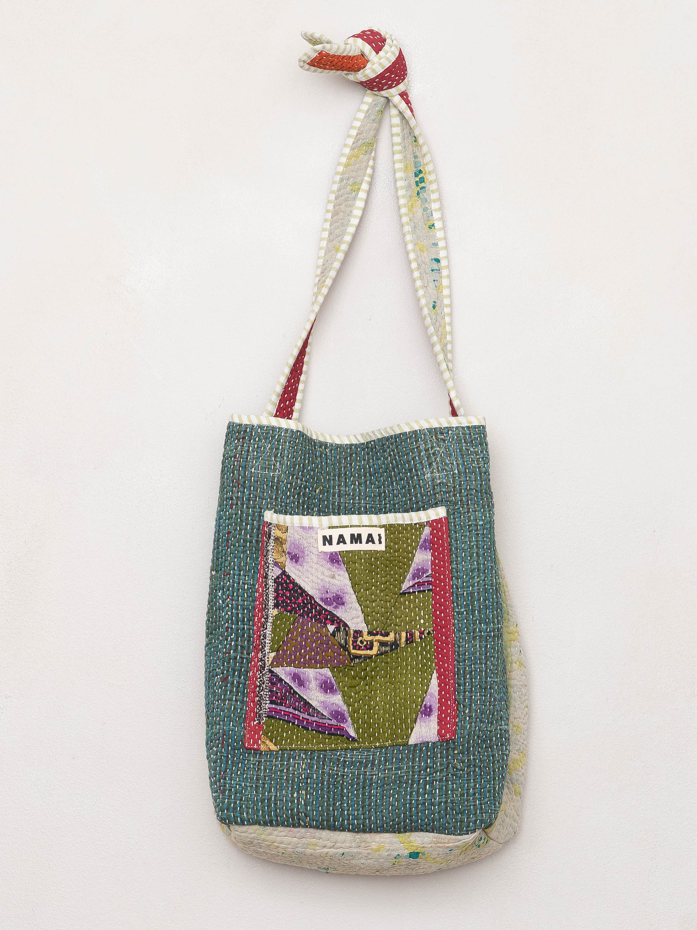The Xoti II Zero-Waste Quilted Kantha Bag