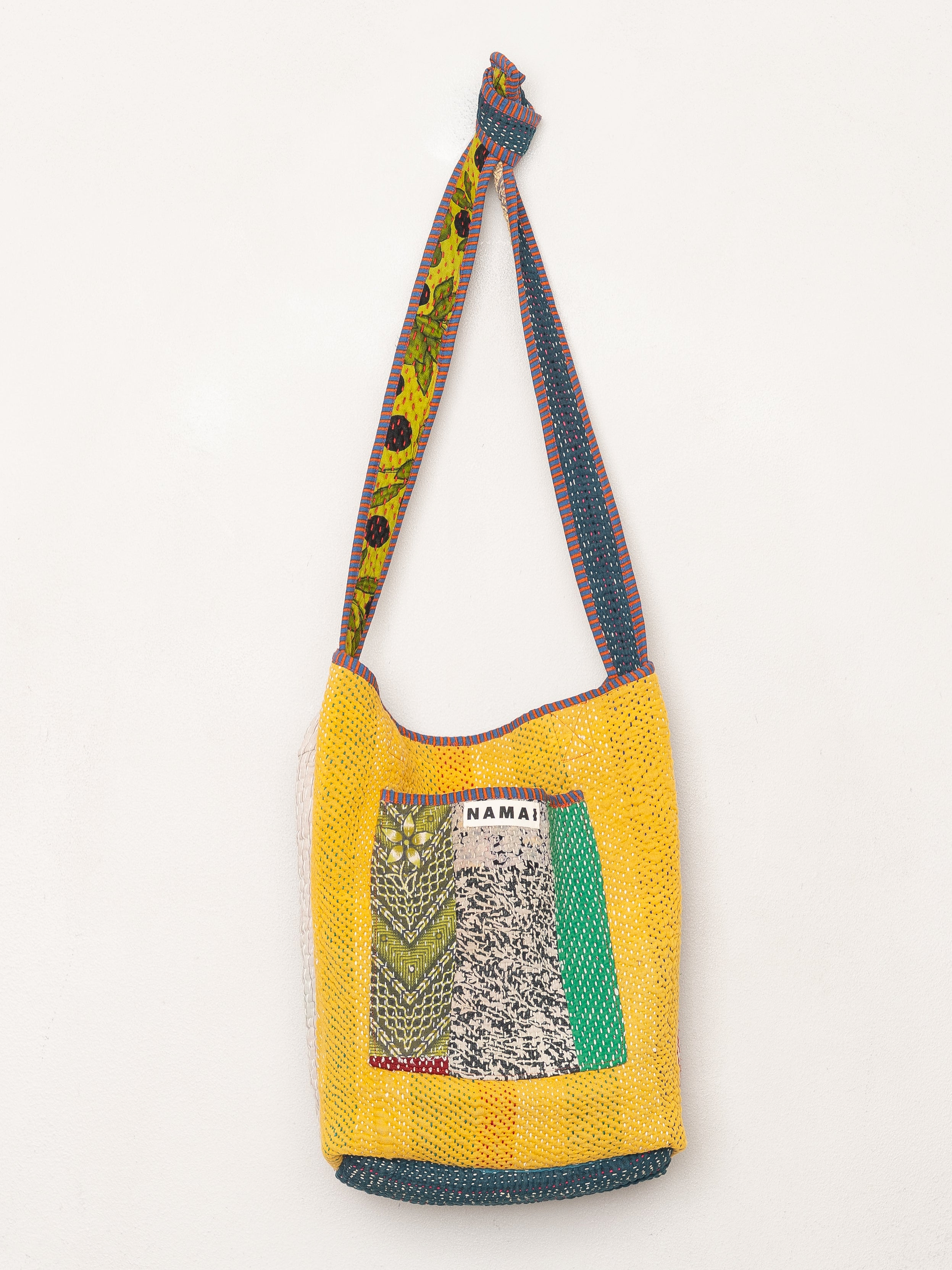 The Xoti II Zero-Waste Quilted Kantha Bag