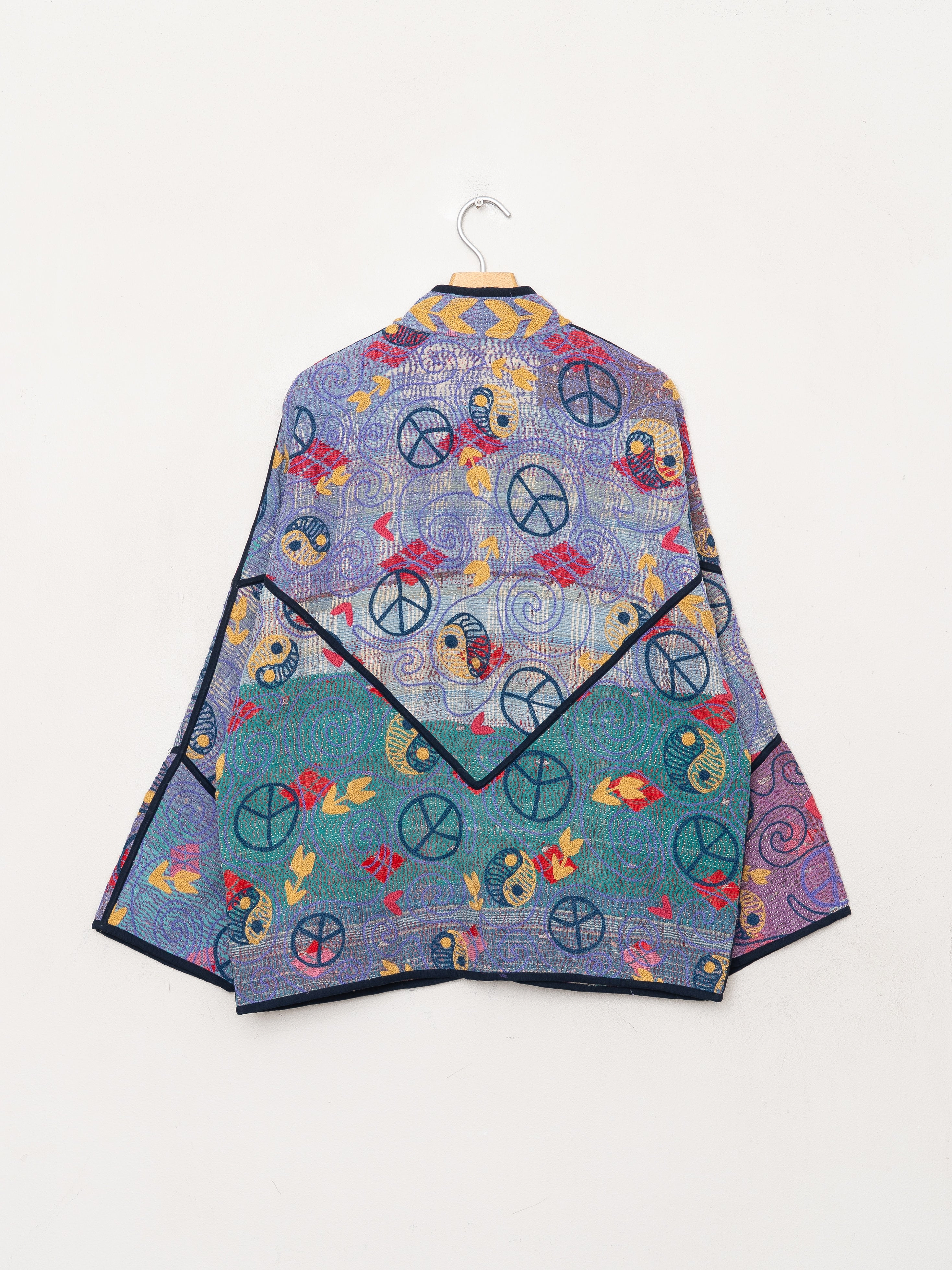 The Ladhiya Suzani Quilted Kantha Jacket