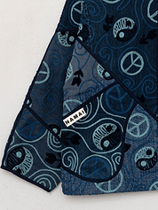 The Ladhiya Denim Suzani Jacket - Small