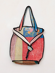 The Xoti II Zero-Waste Quilted Kantha Bag