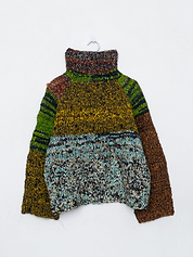 The Vishnu Knitted Silk Roll-Neck Sweater