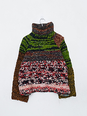 The Vishnu Knitted Silk Roll-Neck Sweater