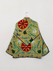 The Ladhiya Quilted Suzani Kantha Jacket