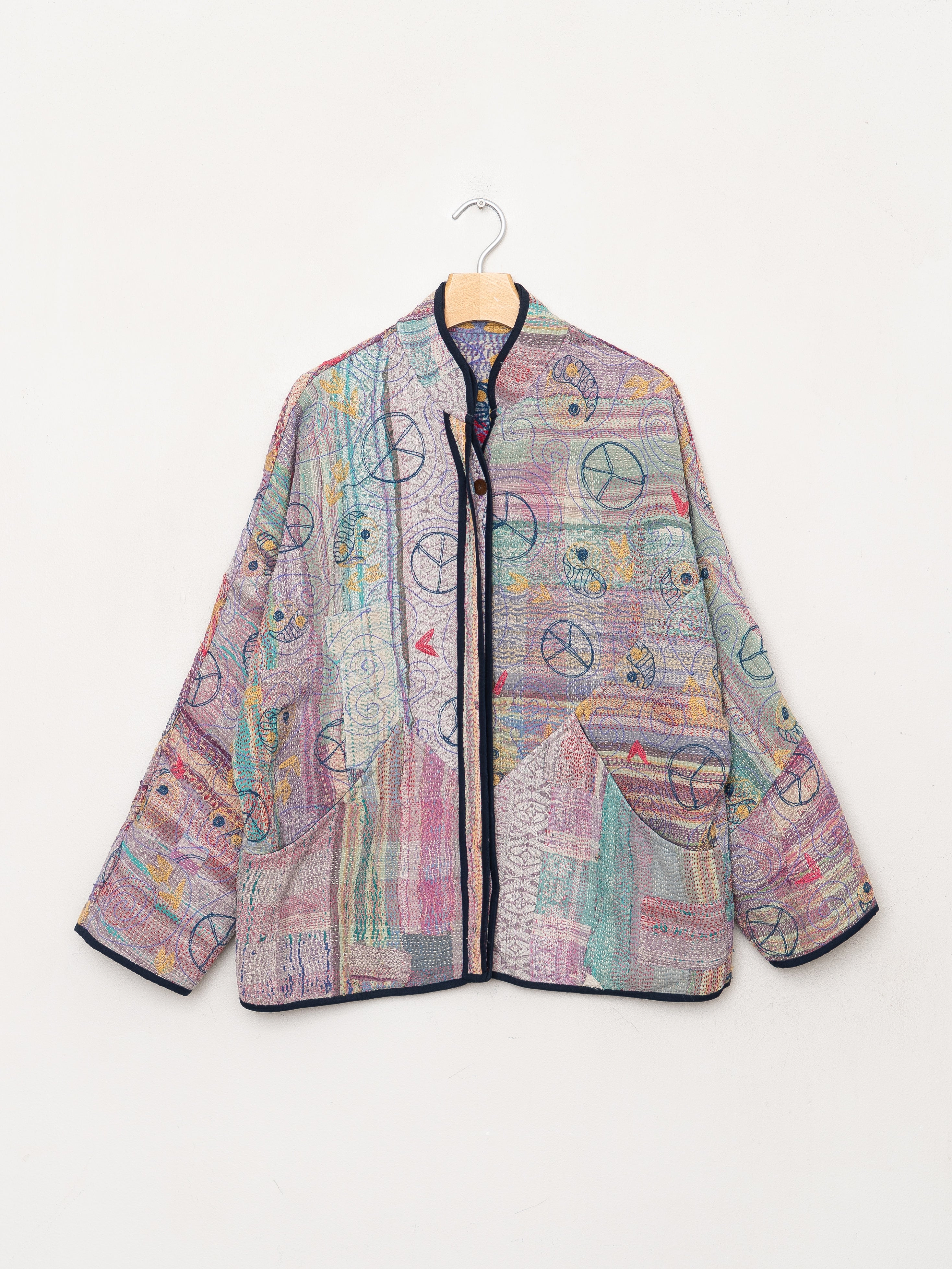 The Ladhiya Suzani Quilted Kantha Jacket