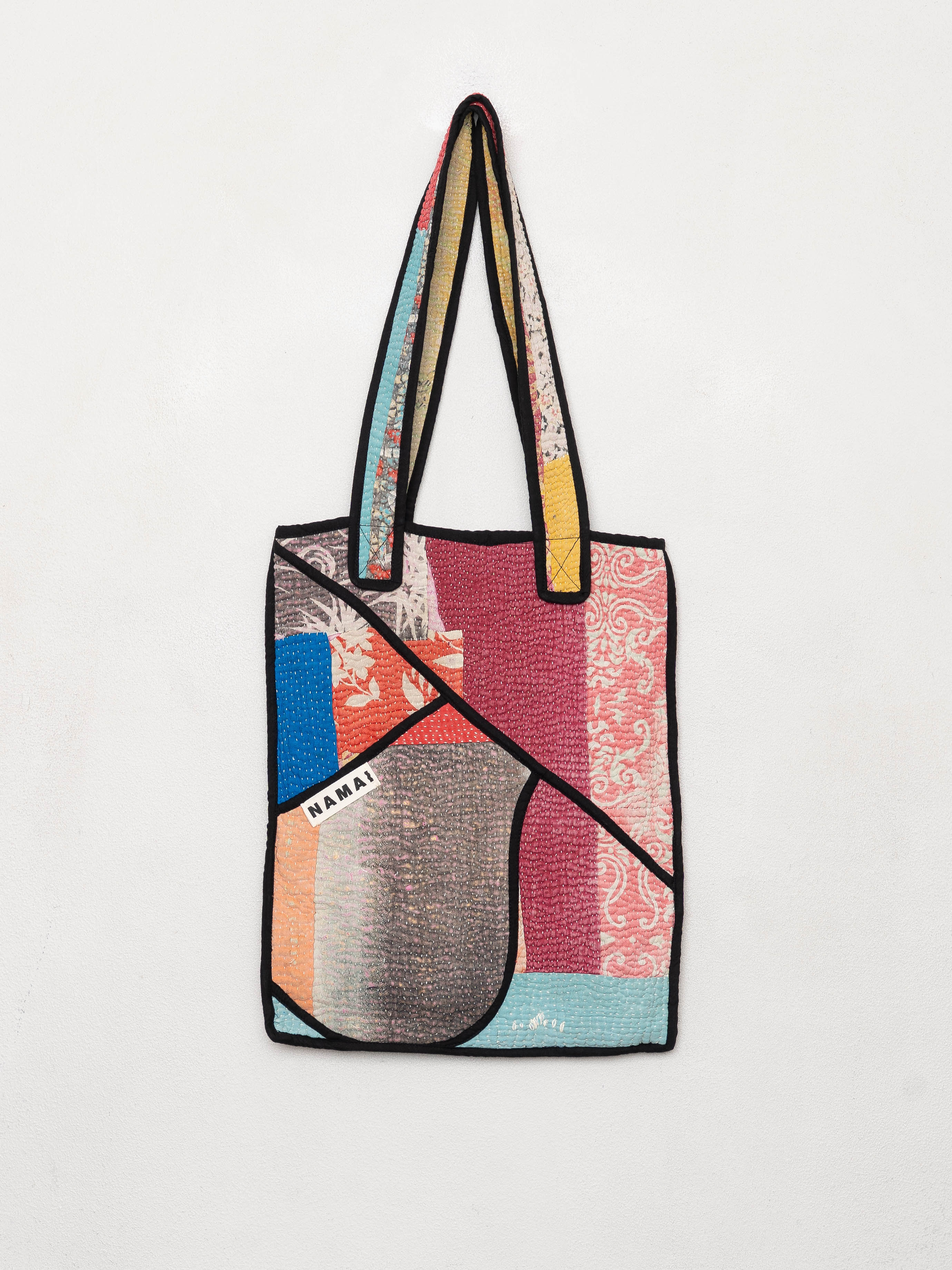 The Tarun Quilted Kantha Bag