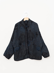 The Ladhiya Quilted Suzani Kantha Jacket