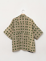 The Gita Short Sleeve Quilted Jacket