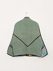 The Ladhiya Petite Quilted Patchwork Kantha Jacket