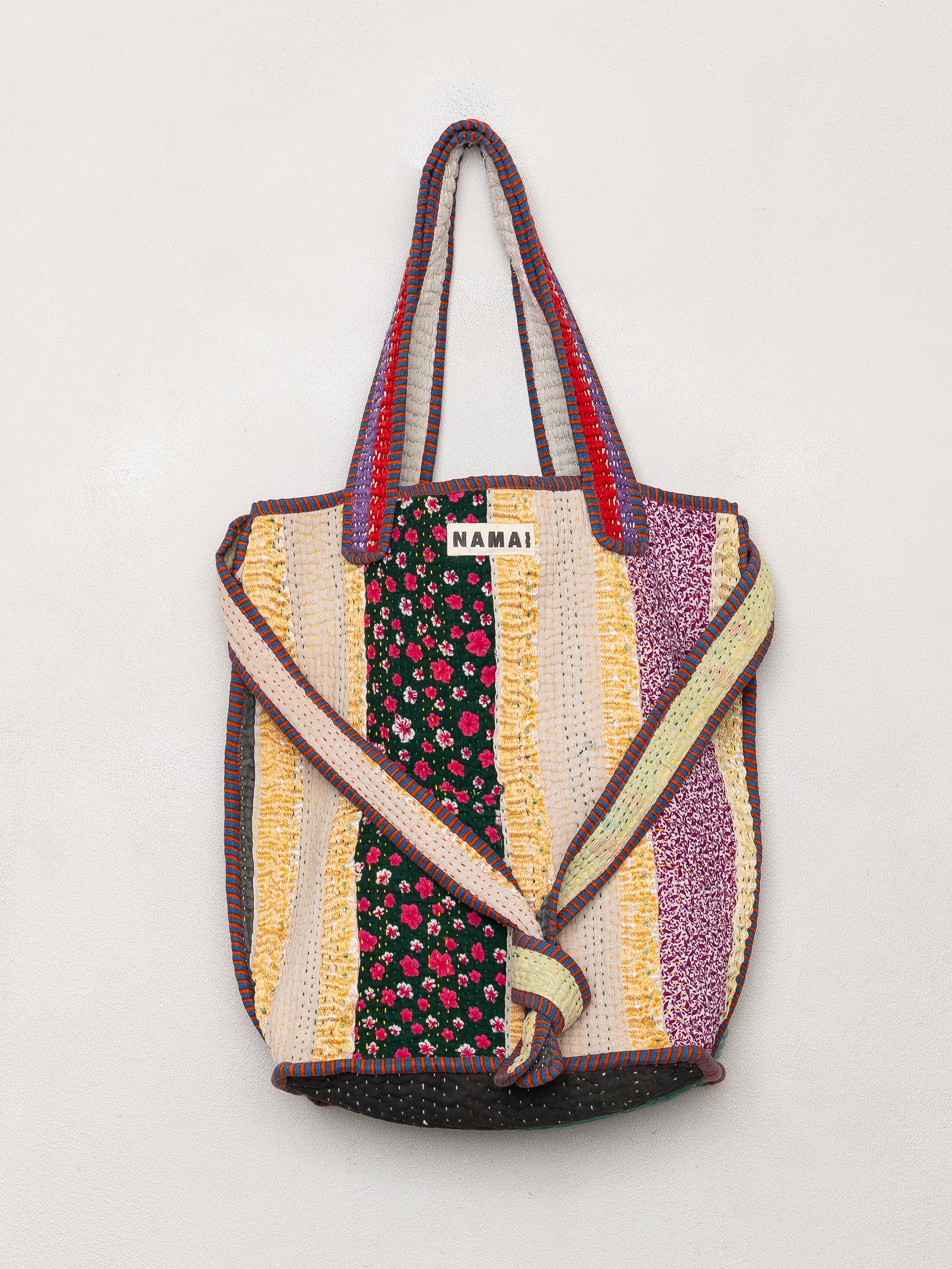 The Xoti II Zero-Waste Quilted Kantha Bag