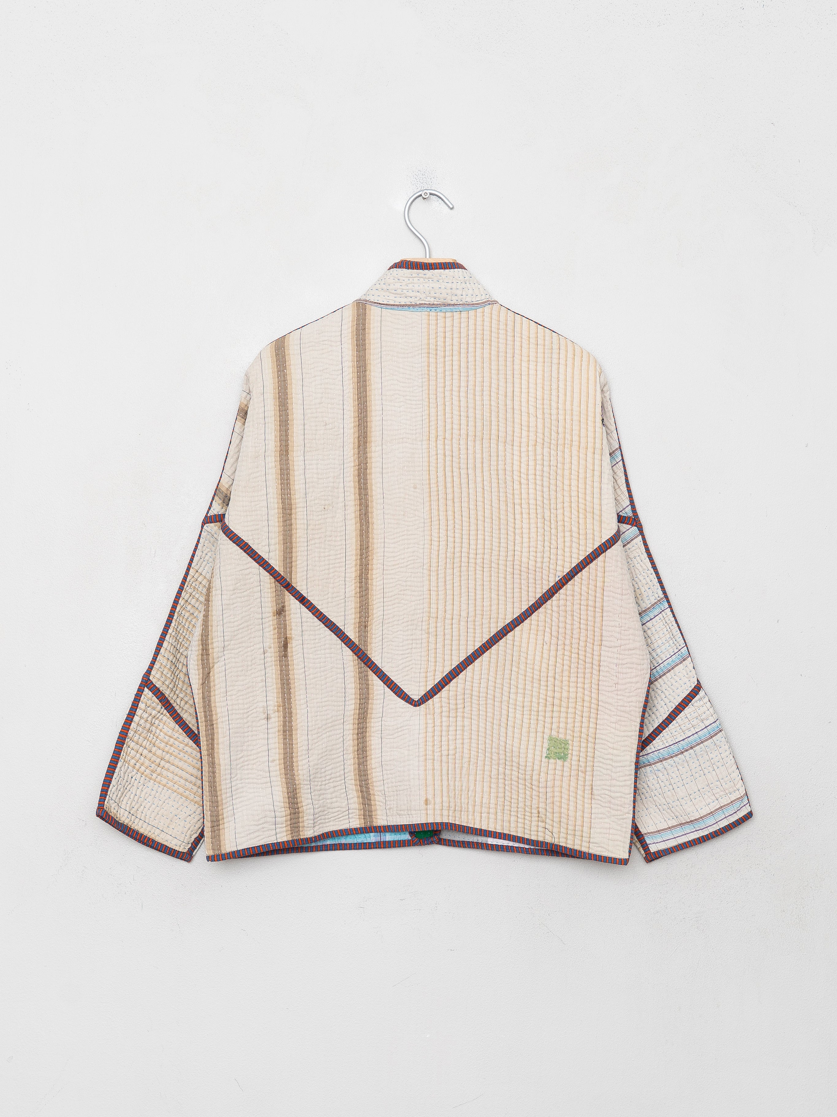 The Ladhiya Petite Quilted Patchwork Kantha Jacket