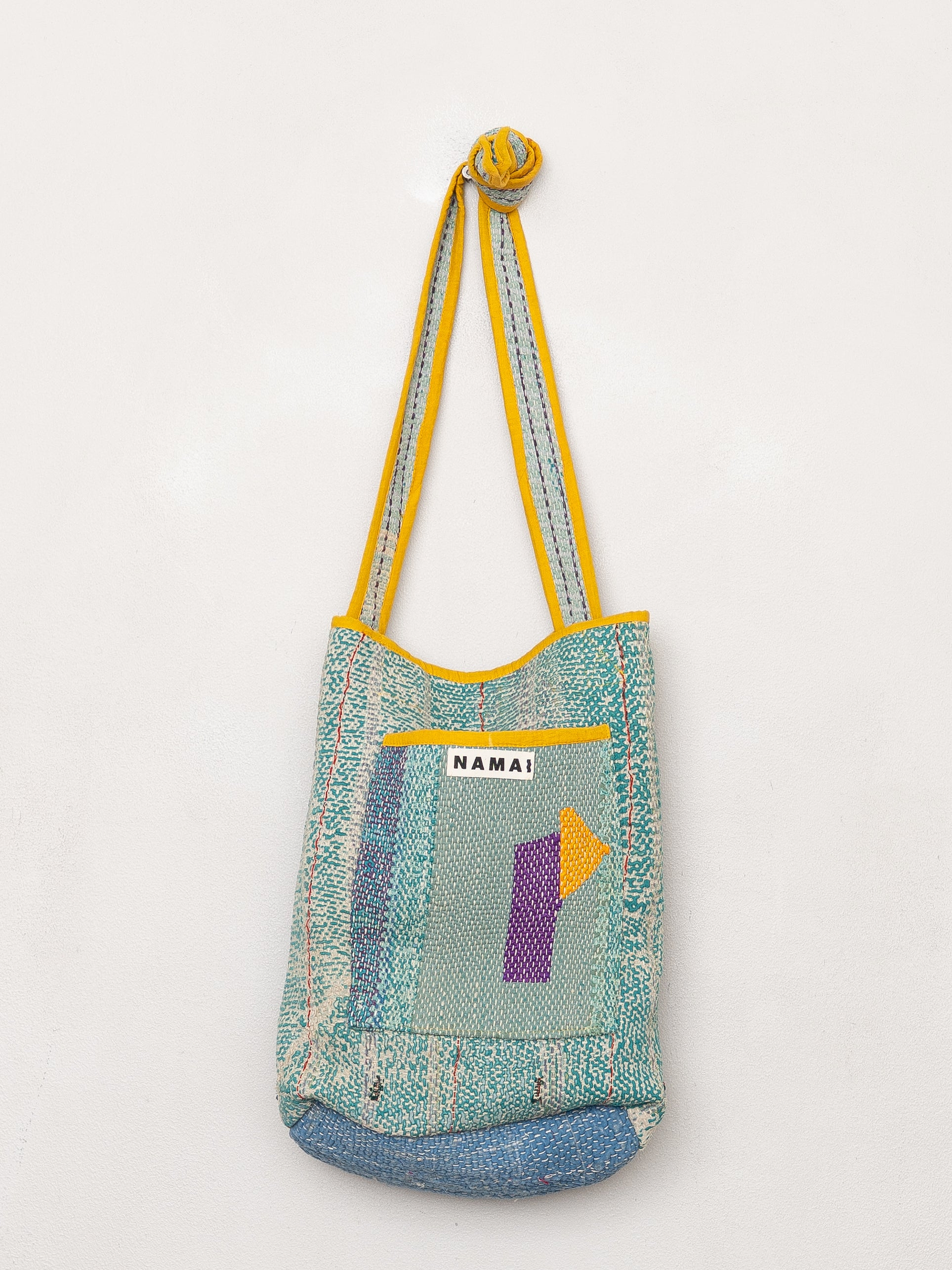The Xoti II Zero-Waste Quilted Kantha Bag