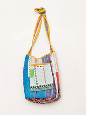 The Xoti II Zero-Waste Quilted Kantha Bag