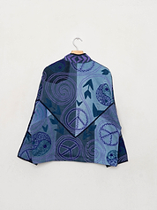 The Ladhiya Denim Suzani Jacket - Small